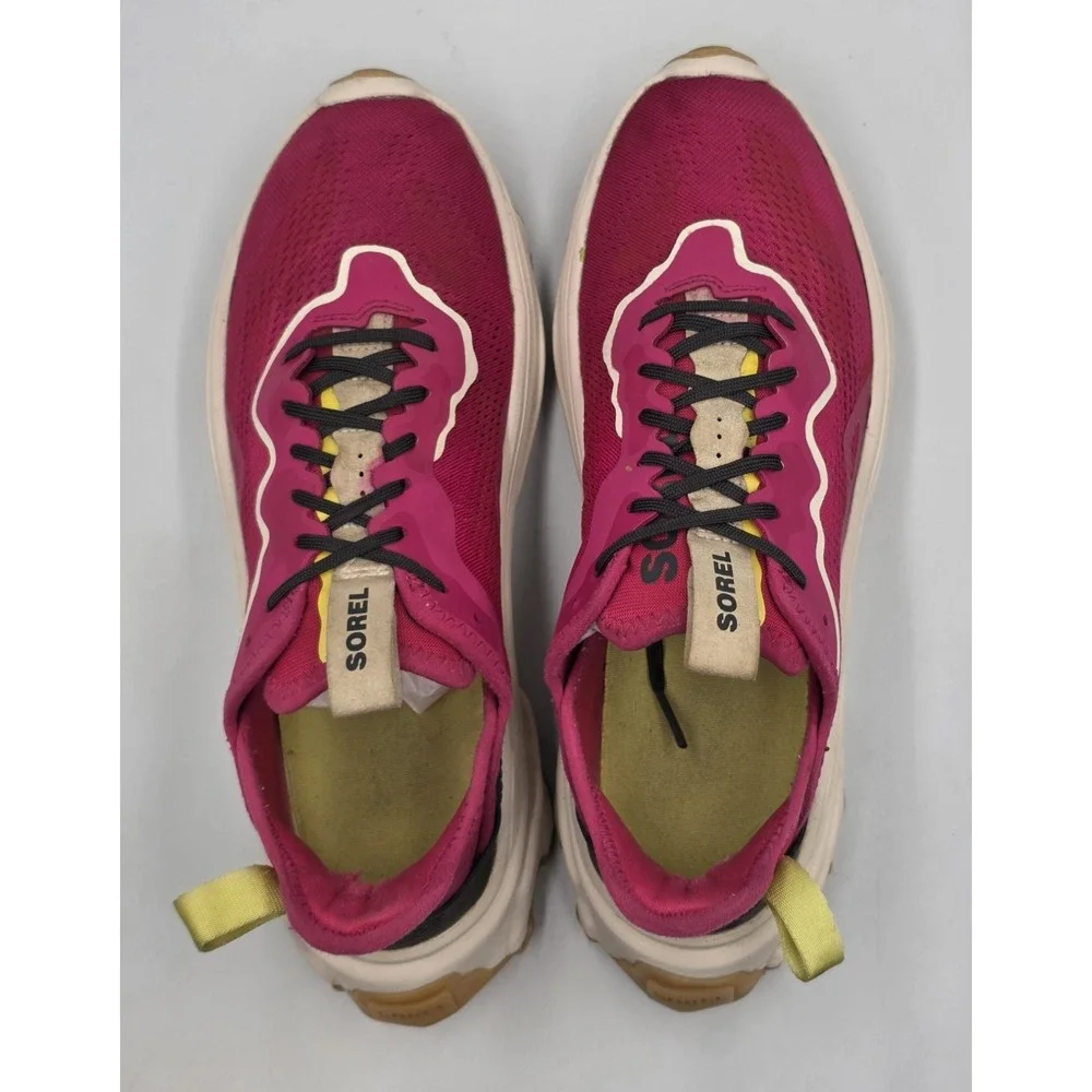 Sorel Women's‎ Kinetic Breakthru Day Lace Pink Chalk Sneaker  Size US 9 EU 40